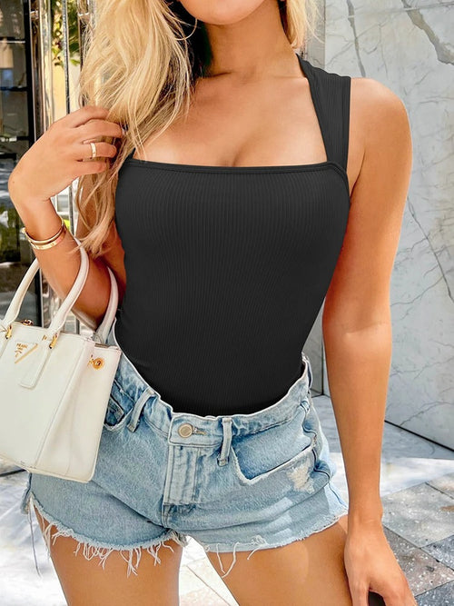 High-Waist Shaping Bodysuit