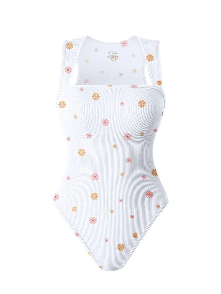 High-Waist Shaping Bodysuit